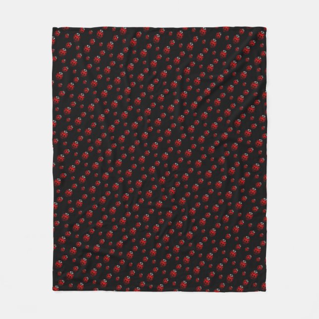 Ladybug Blanket Ladybug Custom Ladybird Blankets (Front)