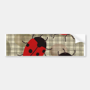 LADYBUG BUMPER STICKER