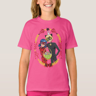 Ladybug & Cat Noir Easter Basket T-Shirt