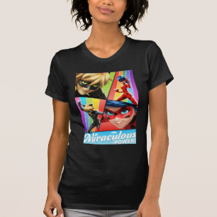 Ladybug & Cat Noir Miraculous Power! T-Shirt