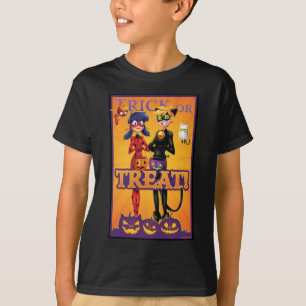 Ladybug & Cat Noir   Trick or Treat! T-Shirt