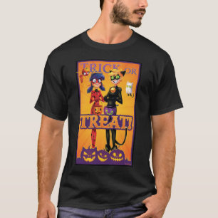 Ladybug & Cat Noir Trick or Treat! T-Shirt