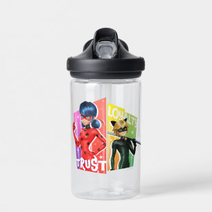 Ladybug & Cat Noir Trust & Loyalty Water Bottle