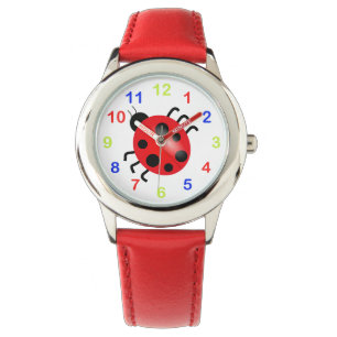 Ladybug Child's Watch