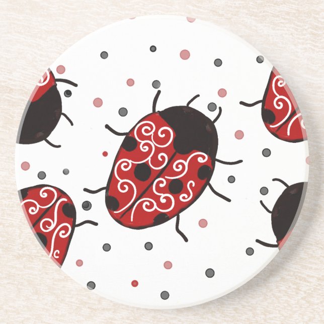 Ladybug Coaster (Front)