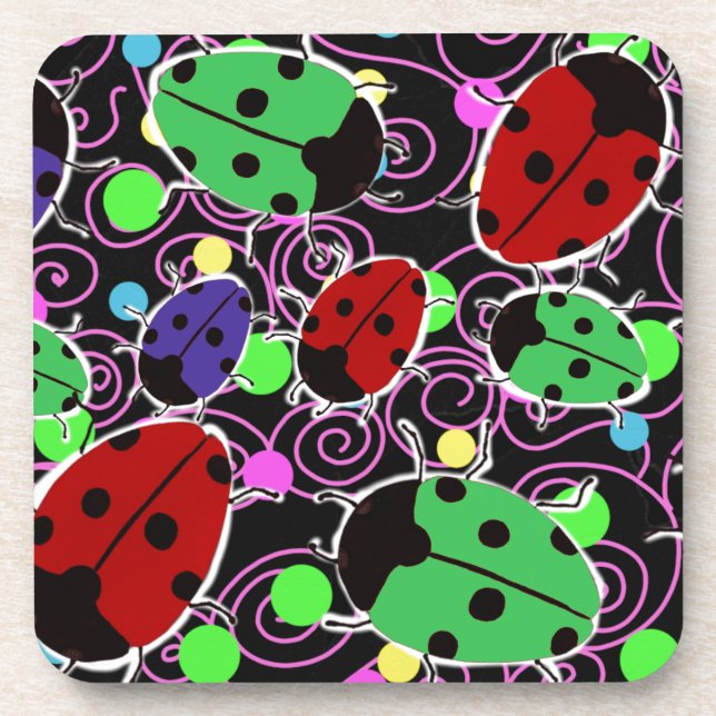Ladybug Coaster (Front)