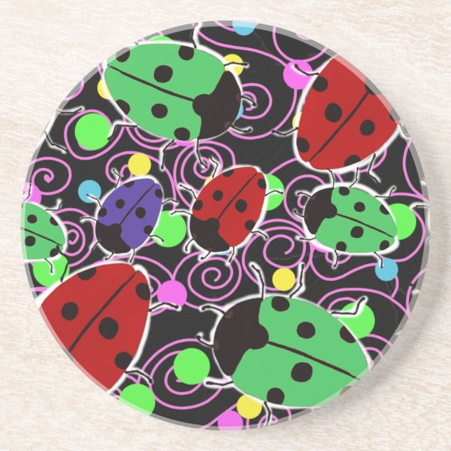 Ladybug Coaster (Front)
