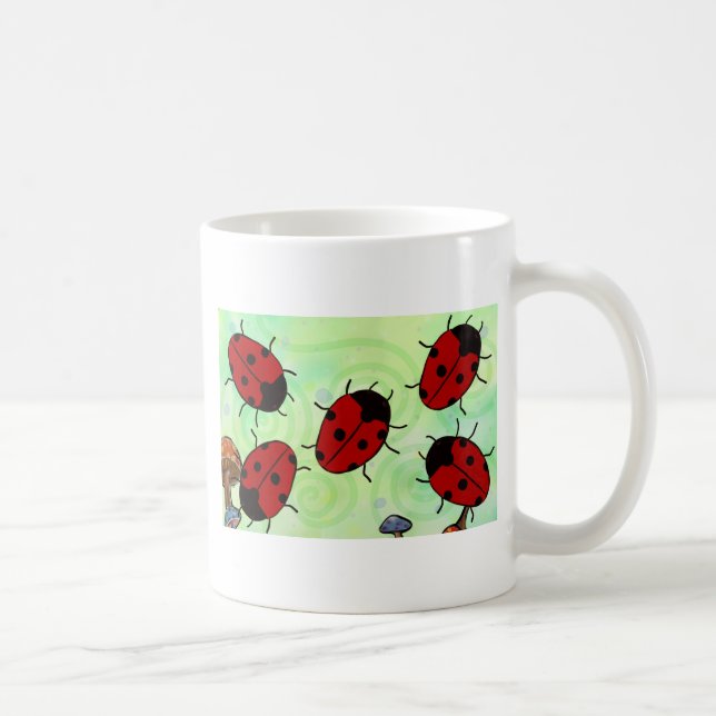Ladybug Coffee Mug (Right)