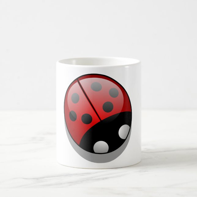 Ladybug Coffee Mug (Center)