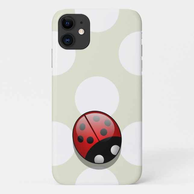 Ladybug, Cute Ladybug, Red Ladybug, Ladybird Case-Mate iPhone Case (Back)