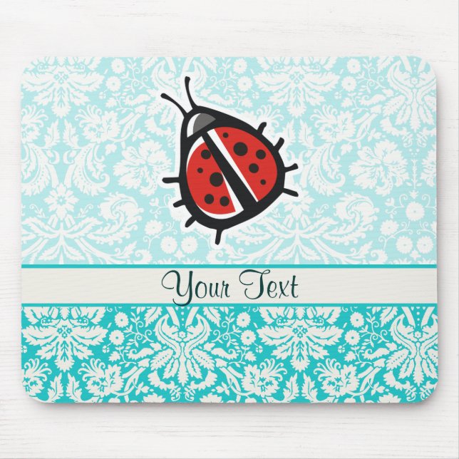 Ladybug; Cute Mouse Pad (Front)