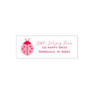 LADYBUG DIY Colour Self-inking Stamp