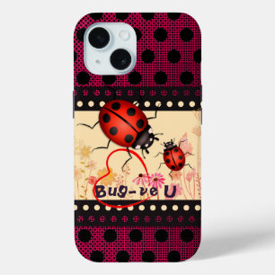 Ladybug Dots iPhone 15 Case