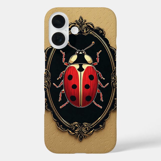 Ladybug  Elegant Artistic Painting Case-Mate iPhone Case (Back)