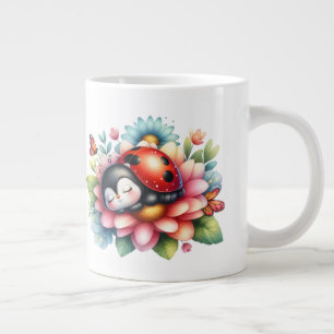 Ladybug - Extra-large coffee mug