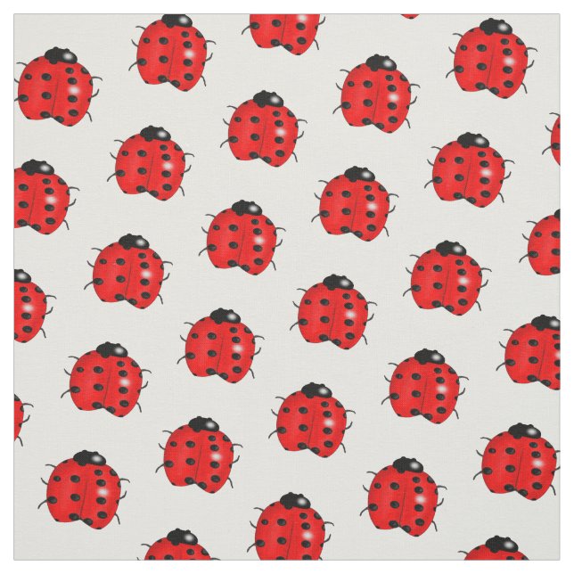 Ladybug Fabric (Swatch)