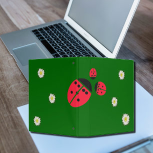 ladybug family binder