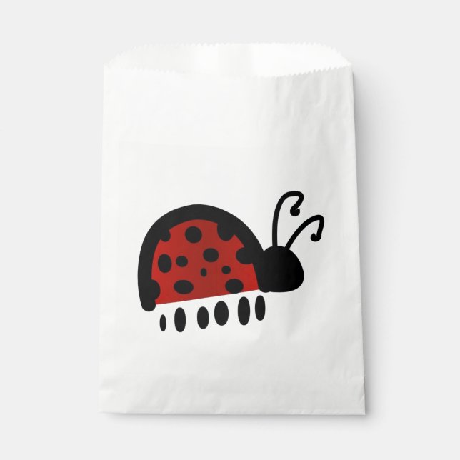 Ladybug Favour Bag (Front)