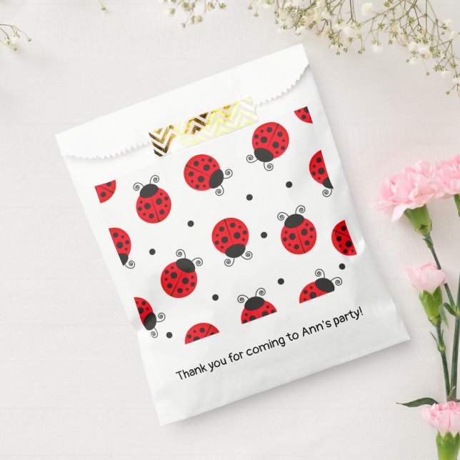 Ladybug Favour Bag (Sealed)