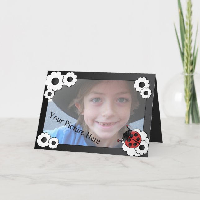 Ladybug Frame Card (Front)