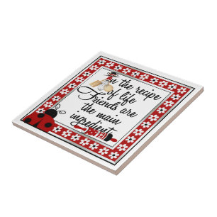 Ladybug Friend Tile