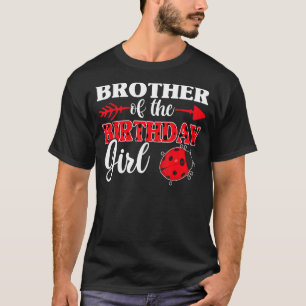 Ladybug Girl And Brother  Brother Of The Birthday  T-Shirt