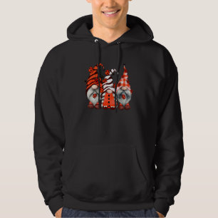 Ladybug Gnomes Tomte Scandinavian Three Garden Gno Hoodie