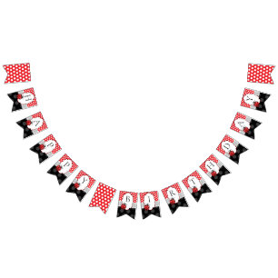 Ladybug Happy Birthday Bunting Flags