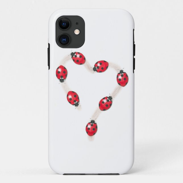 Ladybug Heart iPhone 5 Case (Back)