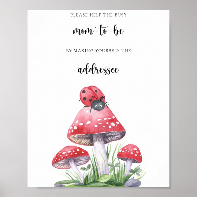 Ladybug - Help the Busy Mom-to-Be Poster (Front)