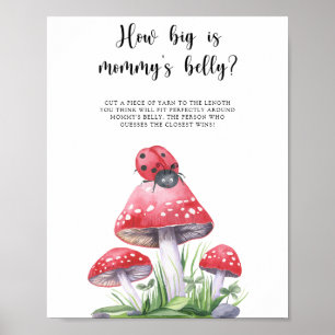 Ladybug - how big is mommy's belly game poster