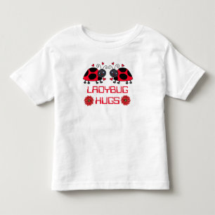 Ladybug Hugs Toddler T-Shirt