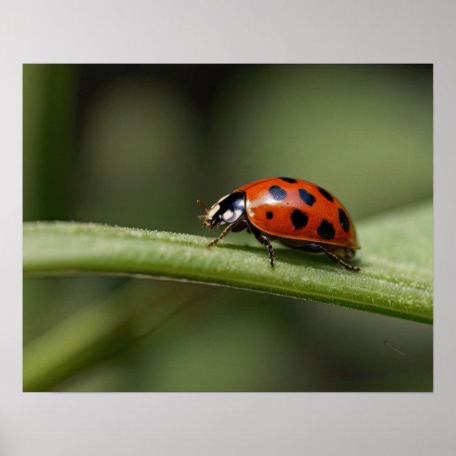 Ladybug Insect Poster (Front)