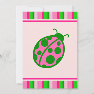 Ladybug Invitations