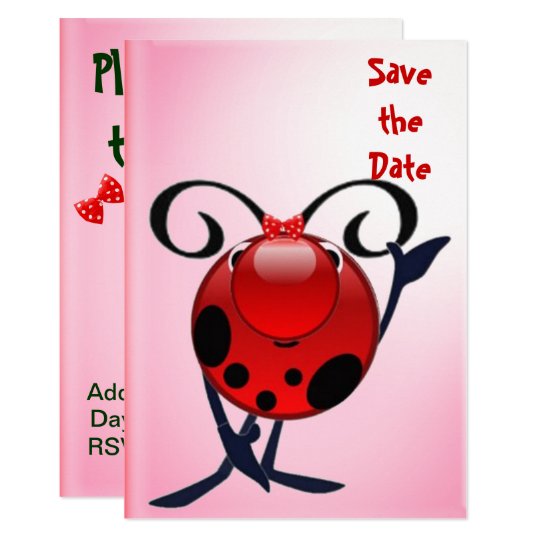 Ladybug invite