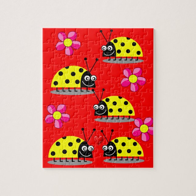 Ladybug Jigsaw Puzzle (Vertical)