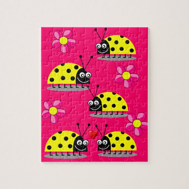 Ladybug Jigsaw Puzzle (Vertical)