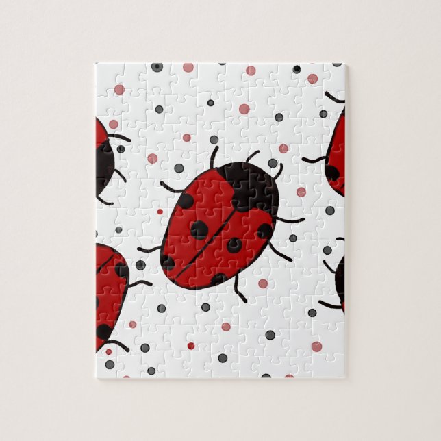Ladybug Jigsaw Puzzle (Vertical)