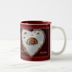 Ladybug Joyeux Anniversaire Mug