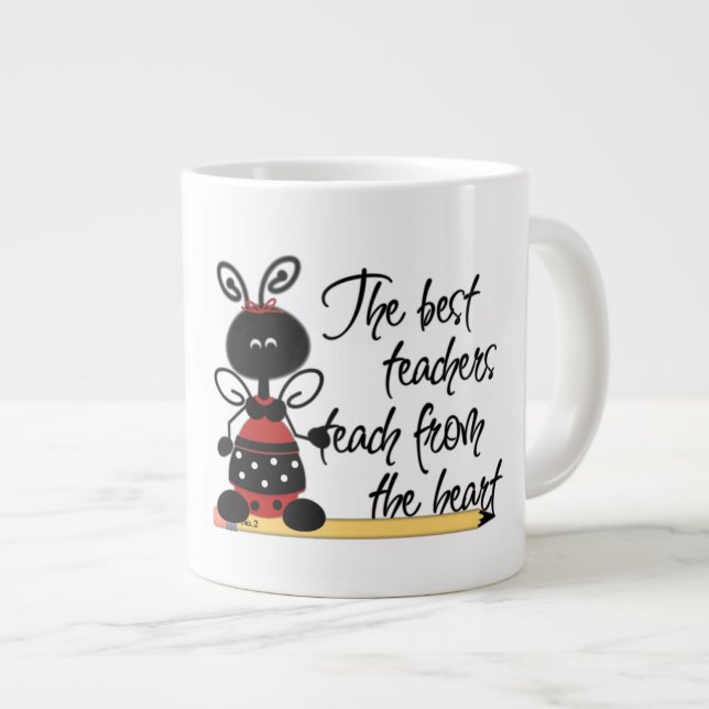 Ladybug - Jumbo Mug (Front Right)