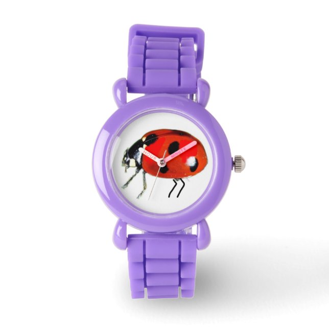 Ladybug Kids' Watch (Front)
