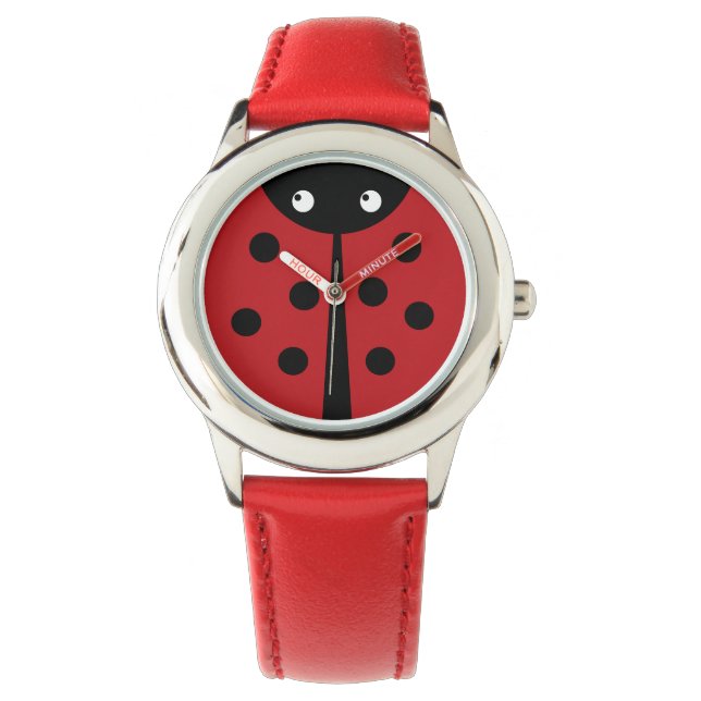 Ladybug Kids' Watch (Front)
