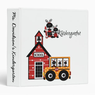 Ladybug Kindergarten  Binder