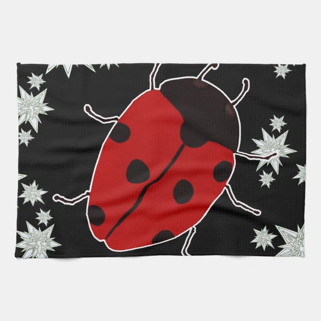 LADYBUG KITCHEN TOWEL (Horizontal)