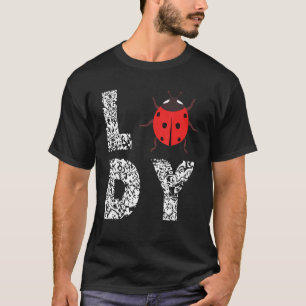 Ladybug Lady Leopard Ladybug  Cute Ladybug Insect T-Shirt