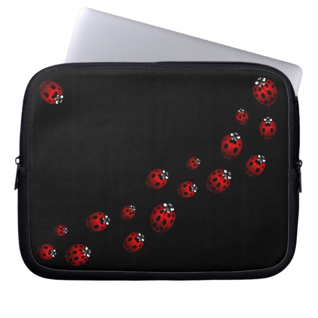 Ladybug Laptop Sleeve Ladybird Tablet Cases (Front)
