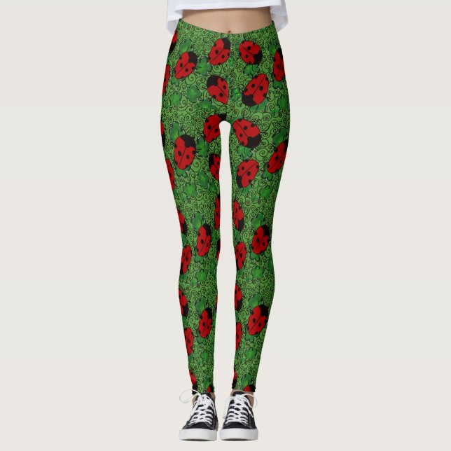 Ladybug Leggings (Front)