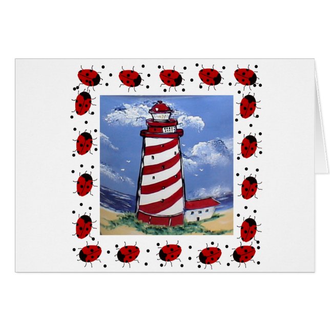 Ladybug Lighthouses (Front Horizontal)