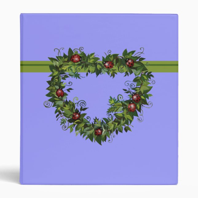 Ladybug Love Binder (Front)