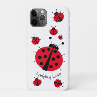 Ladybug Love Girly Fun Cute Cartoon